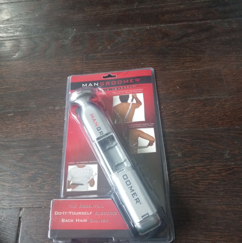 MANGROOMER - PROFESSIONAL Do-It-Yourself Electric Back Hair Shaver